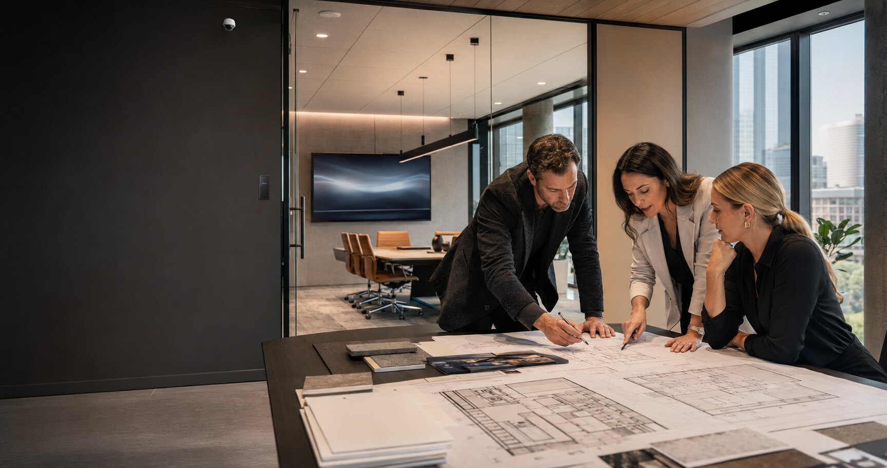 Plan low-voltage systems as part of the architecture.